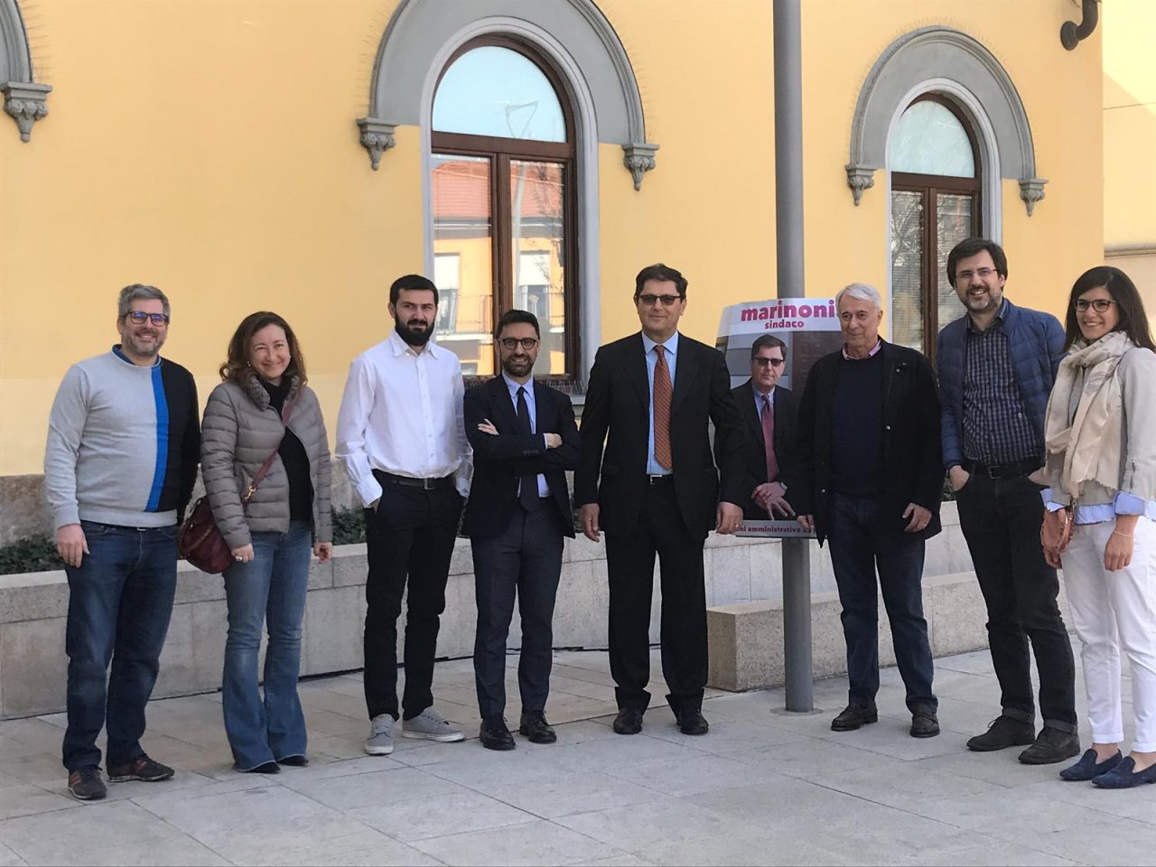 Marinoni: “Mi candido perché voglio bene a Pogliano” FOTO