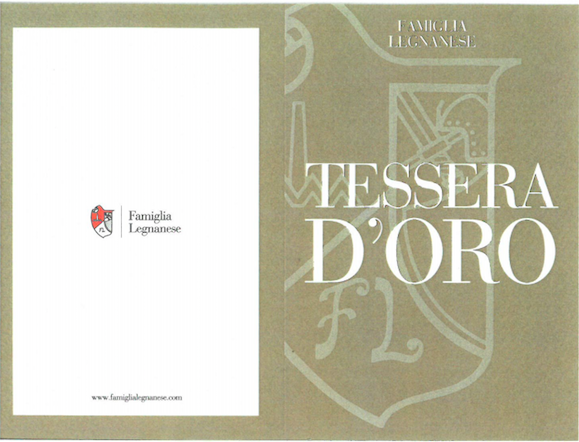 Tessera d’Oro all’imprenditore Alfonso Dolce