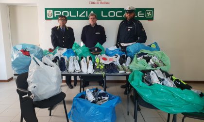 Sequestrata merce contraffatta a Bollate