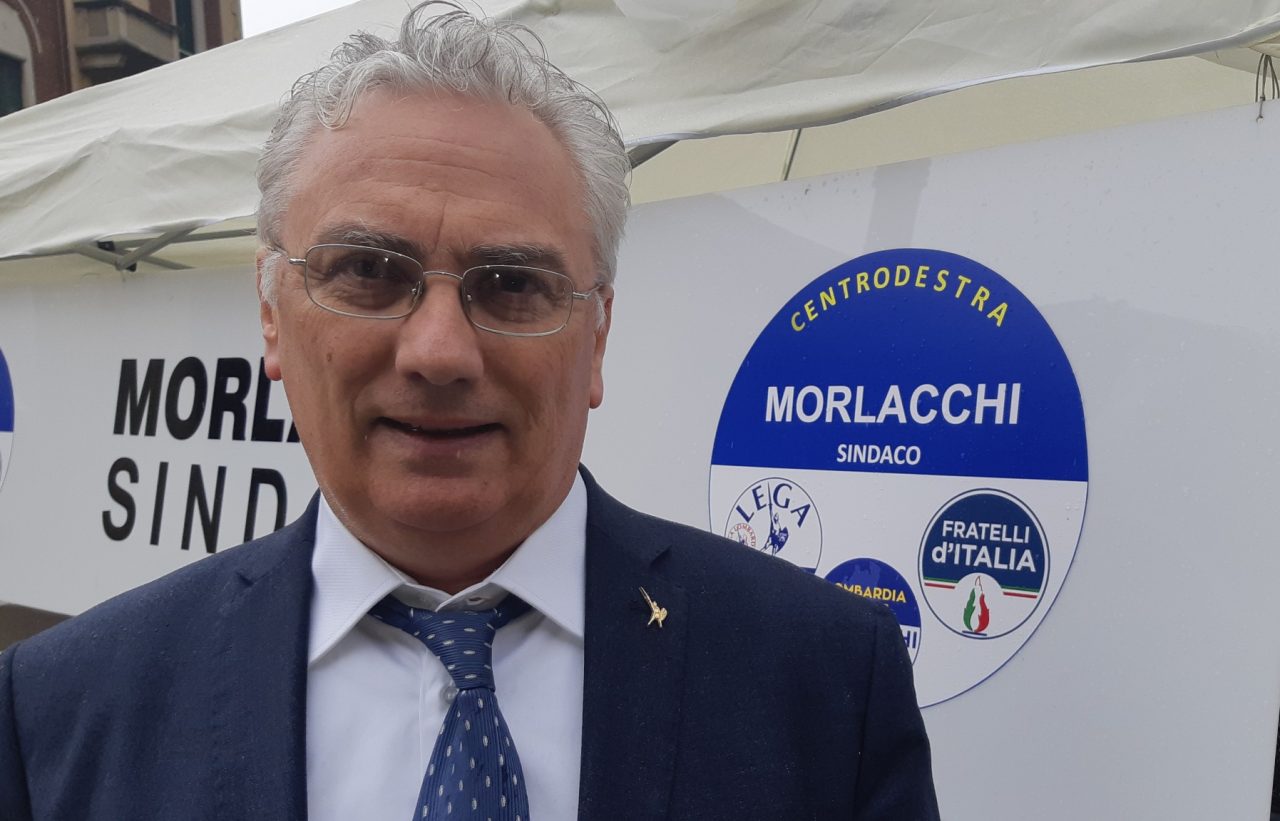 Elezioni San Vittore, Roberto Morlacchi in piazza per Lega, FdI e Lombardia Ideale FOTO e VIDEO