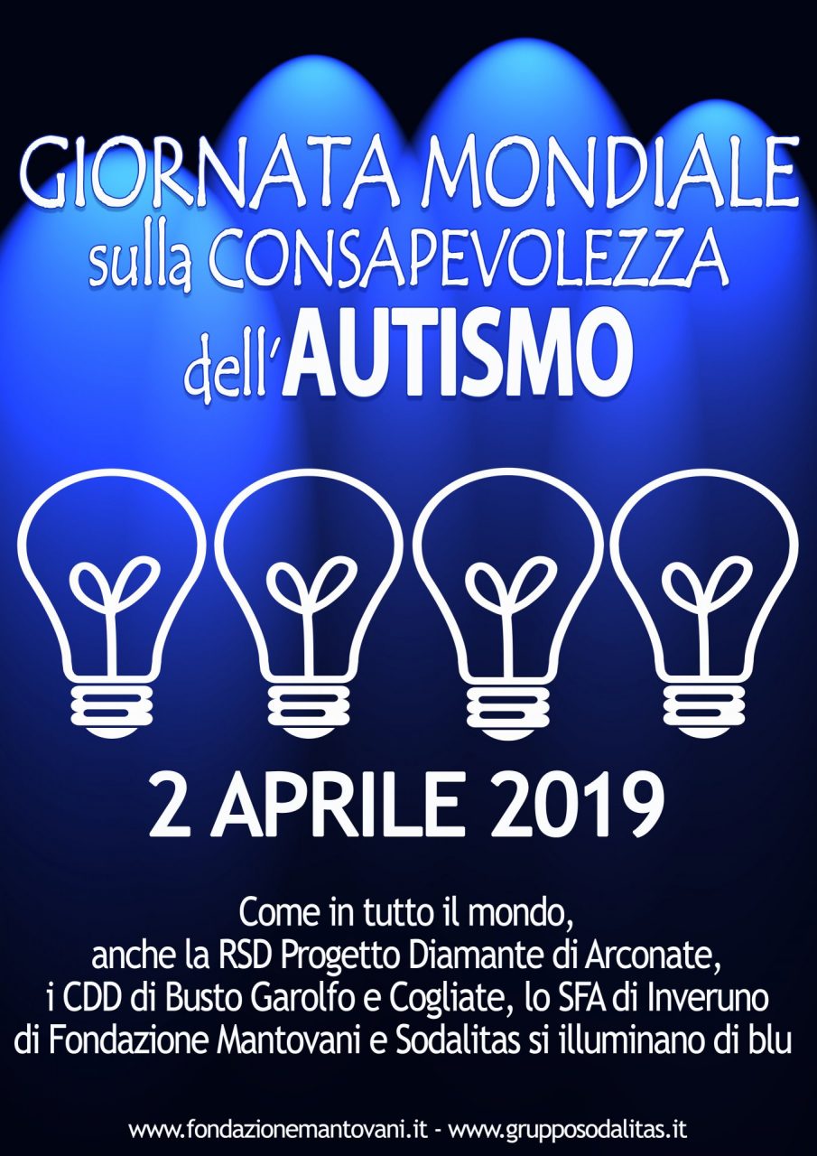 Giornata mondiale autismo: Sodalitas si illumina di blu