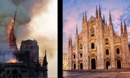 Incendio Notre Dame, Delpini rassicura i milanesi: “Nessun rischio per il Duomo”
