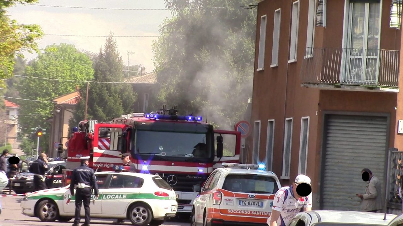Incendio a Castellanza