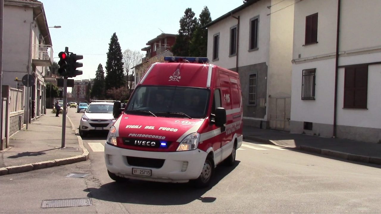 Incendio a Castellanza