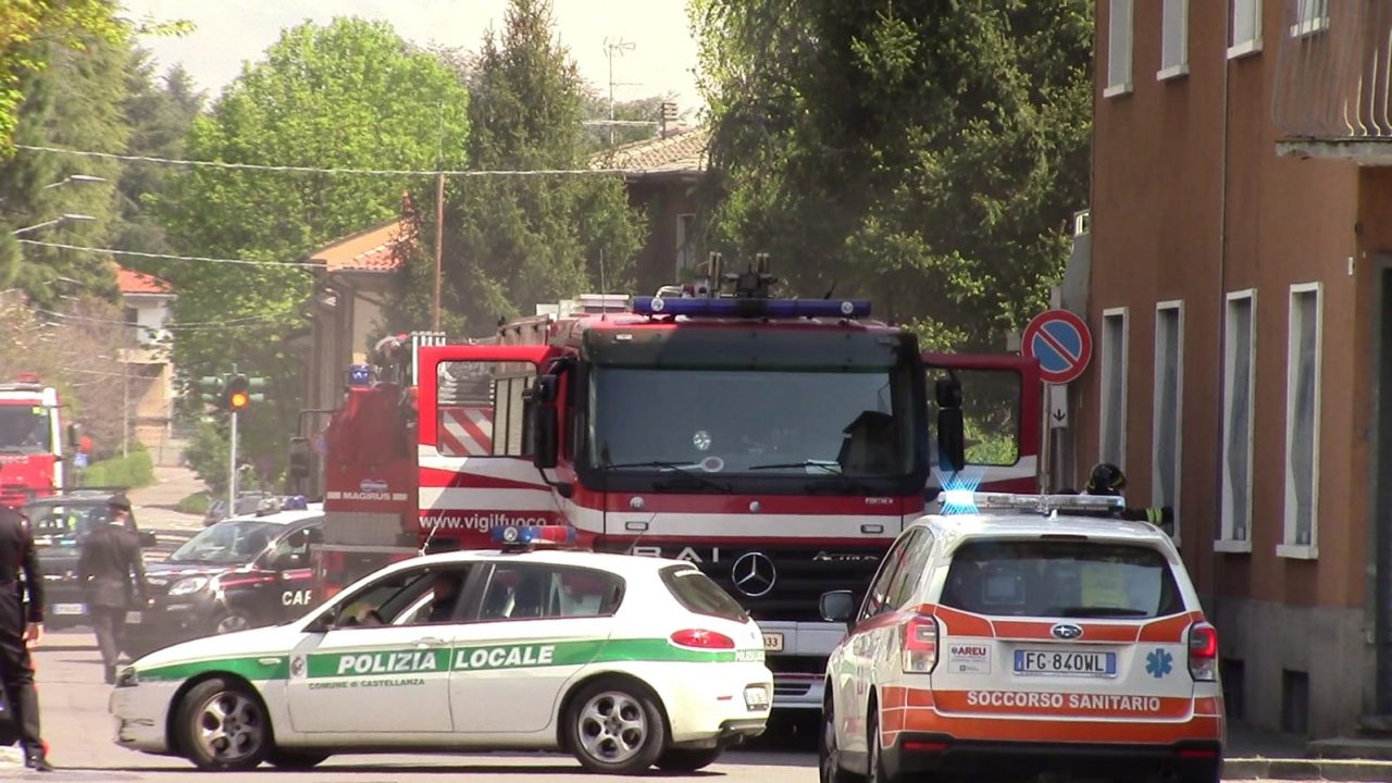 Incendio a Castellanza