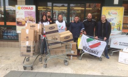 Solidarietà Nazionale Groane al Conad di Caronno