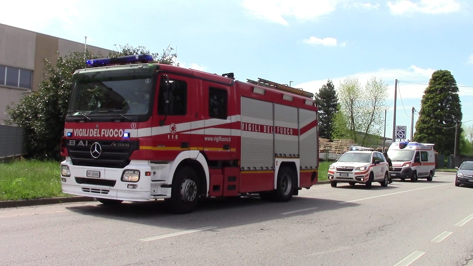 vigili del fuoco pompieri