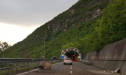 Frana, Statale 36 chiusa SITUAZIONE TRAFFICO