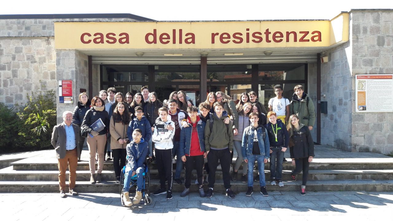 Studenti legnanesi alla Casa della Resistenza di Fondotoce