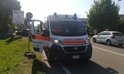 Saronno: paura per un 32enne investito in viale Lombardia