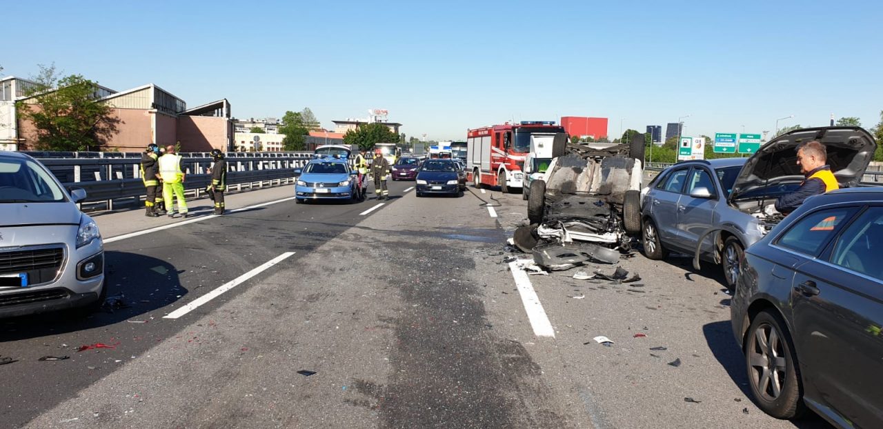 incidente stradale sulla A4