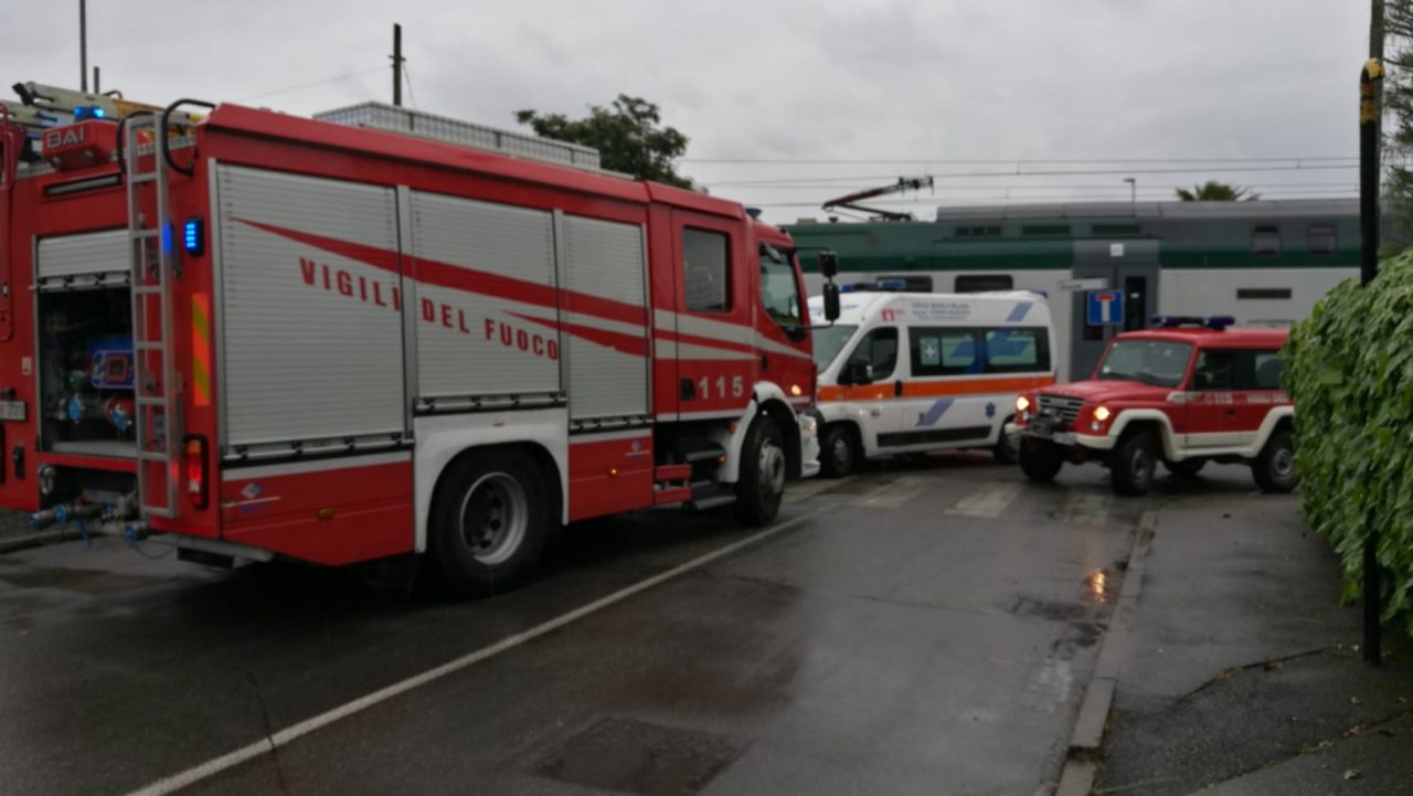 Bovisio: travolto dal treno muore un 55enne FOTO