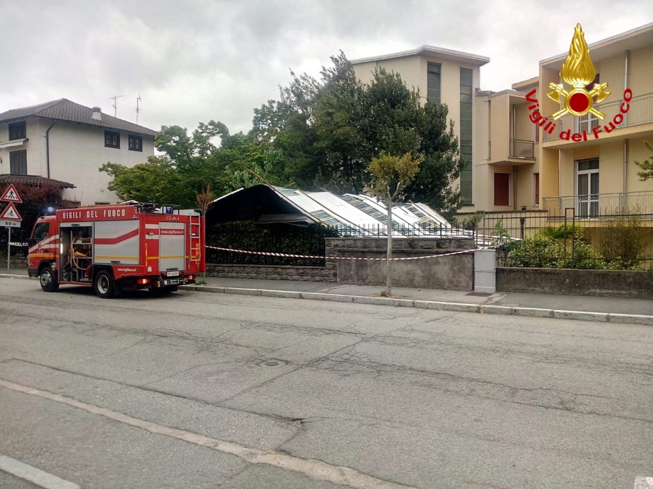 tempesta di vento in provincia di varese