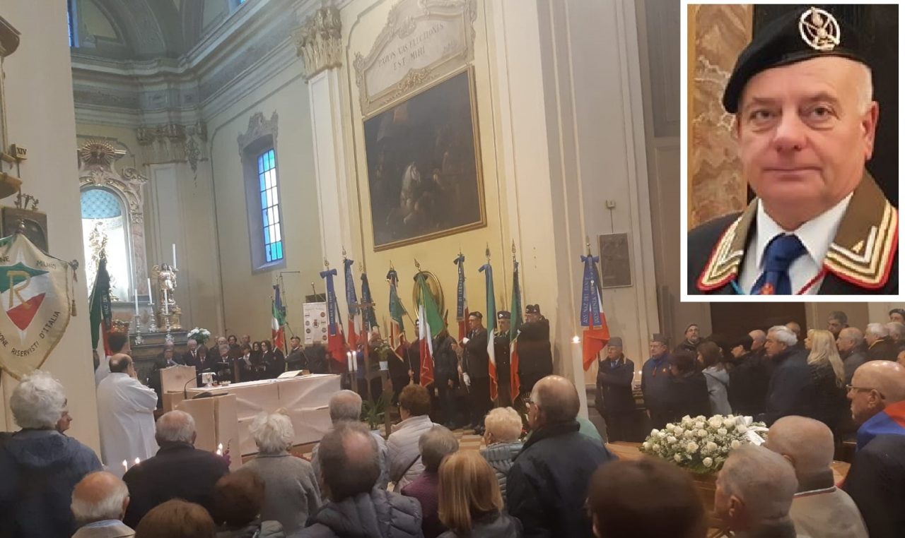 Folla ai funerali del Cav Angelo Sciuccati FOTO e VIDEO