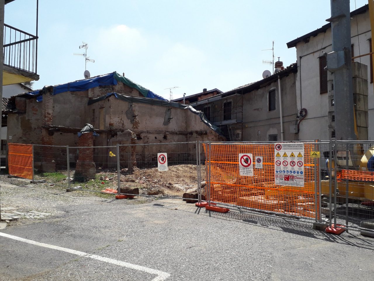 A Cairate la nuova piazza ostaggio della Sovrintendenza
