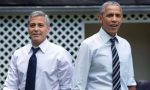 E’ il giorno degli Obama: ospiti di George Clooney sul Lago di Como