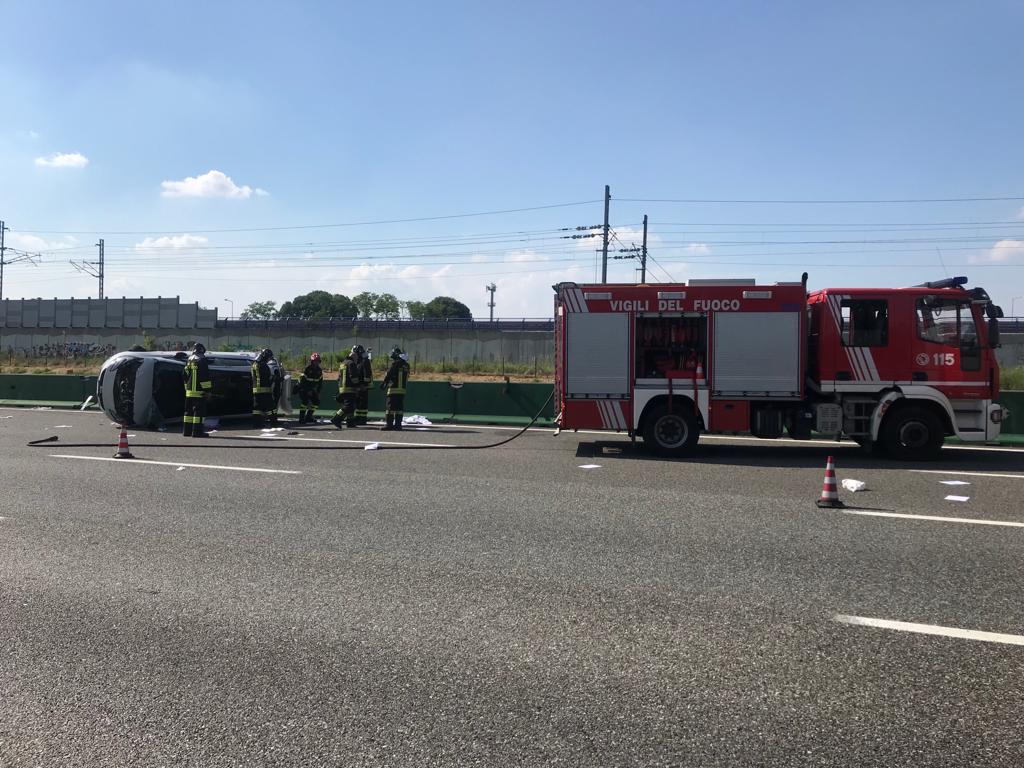 Incidente in autostrada, sei feriti