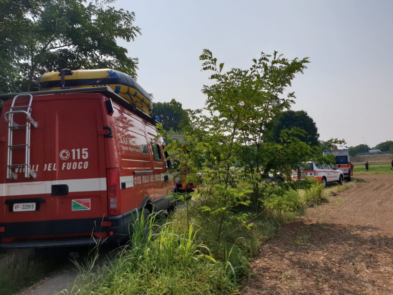 Trovato morto l’uomo caduto nel Villoresi