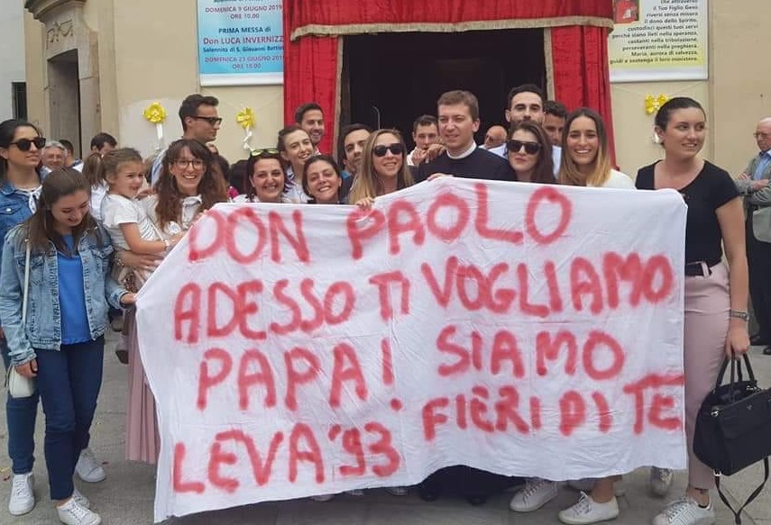 Motta, don Paolo è sacerdote: “Ora ti vogliamo papa”