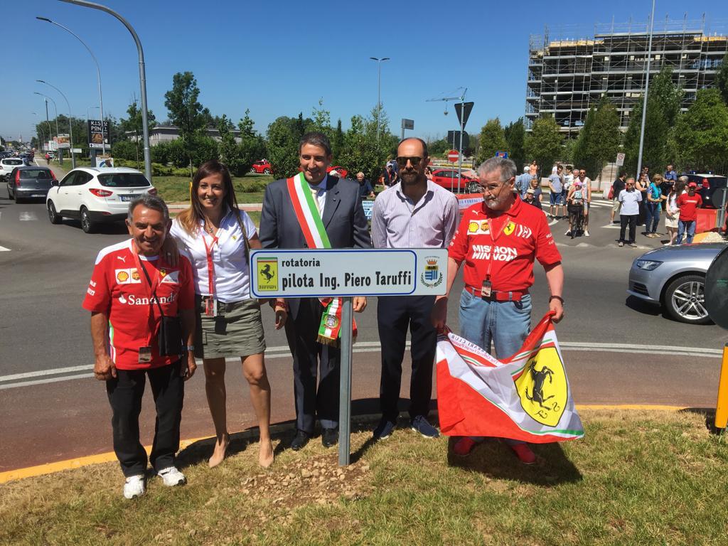 Corbetta dedica una rotonda al pilota Taruffi