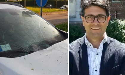 Vermezzo con Zelo, ordigno contro l'auto del sindaco Cipullo FOTO