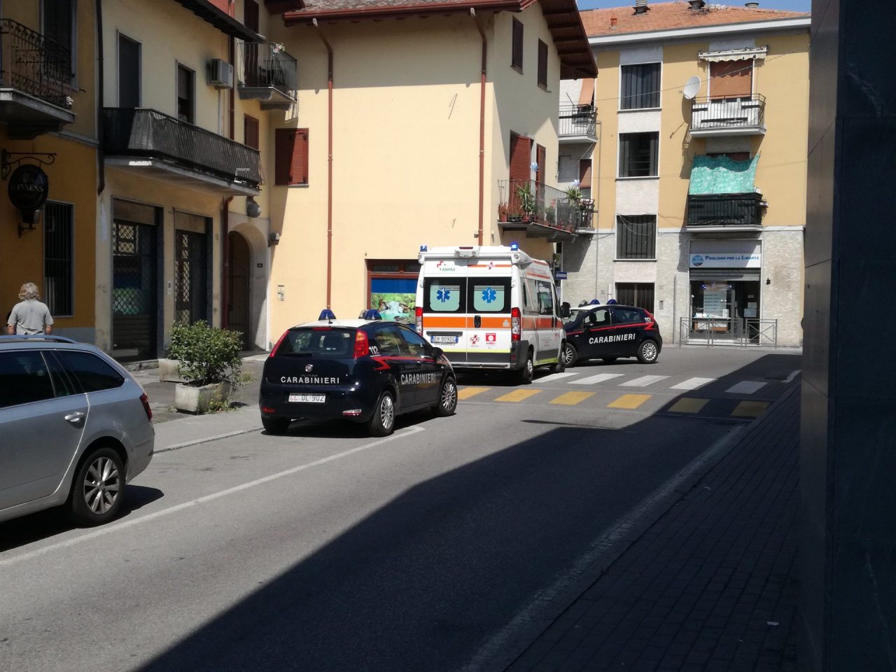 Pogliano: Lite tra fidanzati in centro, arrivano i carabinieri