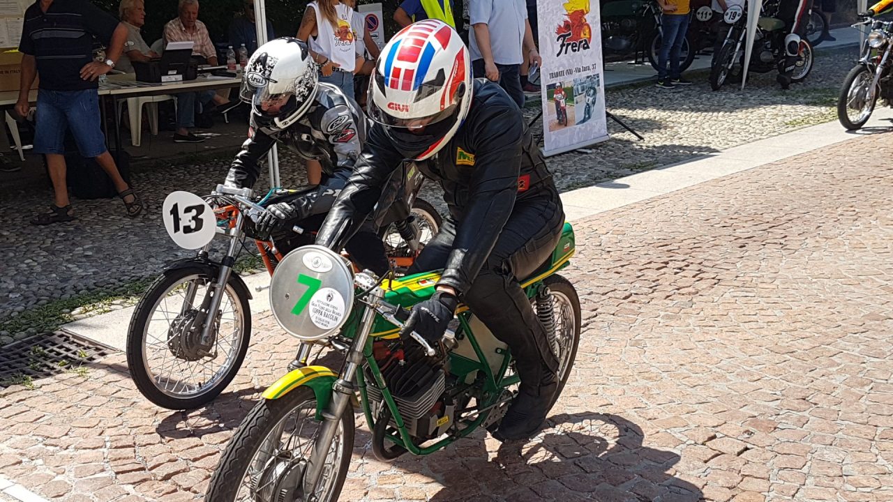 moto storiche riewvocazione circuito Città di Tradate