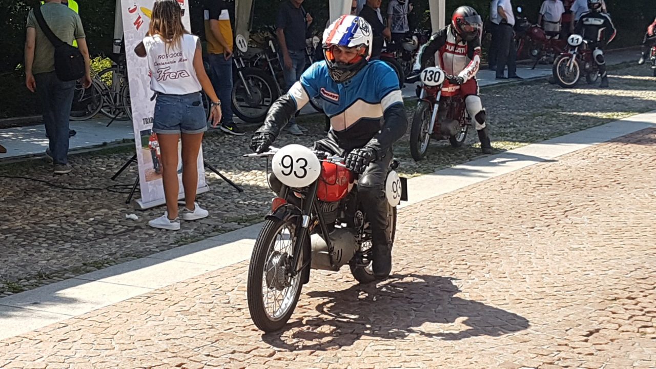moto storiche riewvocazione circuito Città di Tradate