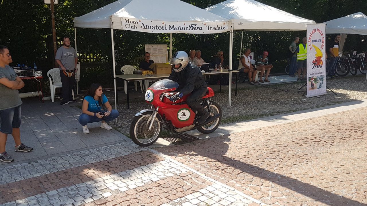 moto storiche riewvocazione circuito Città di Tradate