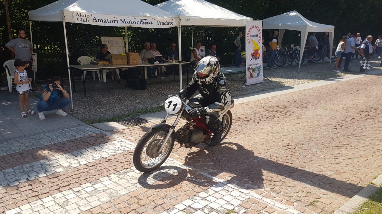 moto storiche riewvocazione circuito Città di Tradate