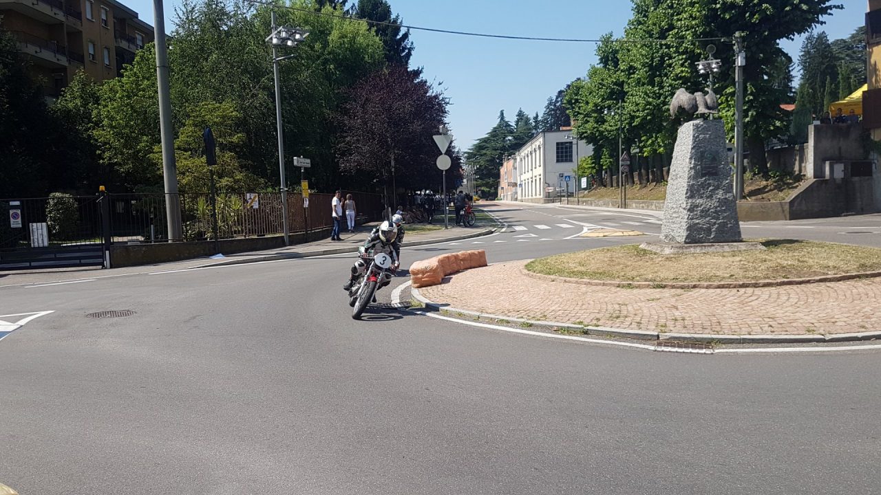 moto storiche riewvocazione circuito Città di Tradate
