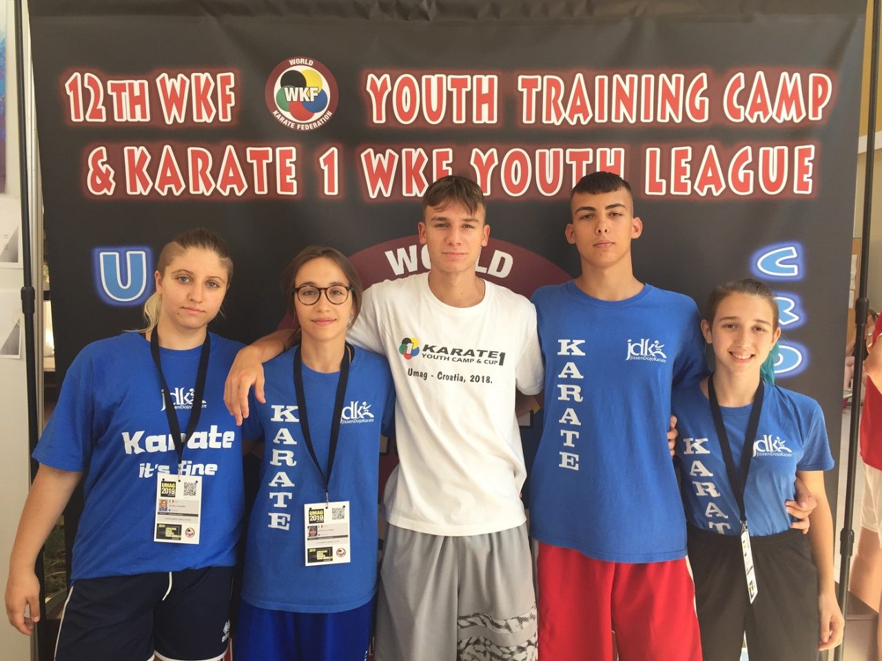 Jissen Dojo karate di Abbiategrasso alla World Youth League