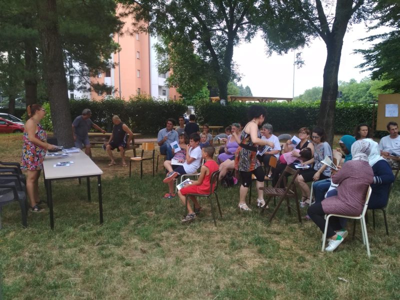 Giardino e isola ecologica inaugurati in via Moro a Rescaldina FOTO