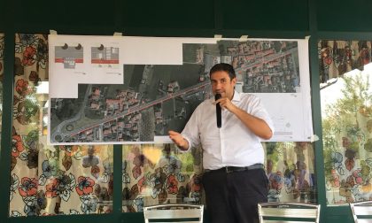 Marco Ballarini, sindaco di Corbetta, presenta il progetto per la pista ciclabile lungo la ex ss11