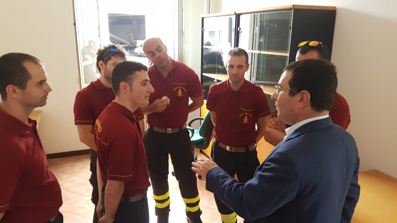 Vigili del Fuoco a Tradate, da settembre nella sede provvisoria
