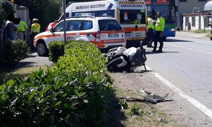 Elisoccorso a Casorezzo per un grave incidente FOTO