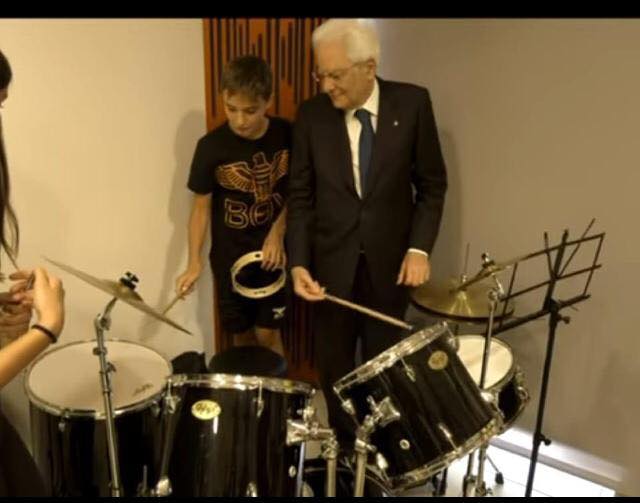 Il presidente Mattarella inaugura gli strumenti magentini