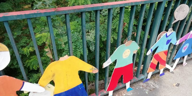 Vandali nel Bosco della Pace FOTO