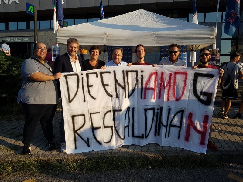 De Corato a Rescaldina: “Nuova proposta di presidio dei convogli e delle stazioni” FOTO