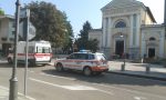 Malore in piazza per un'anziana - LE FOTO