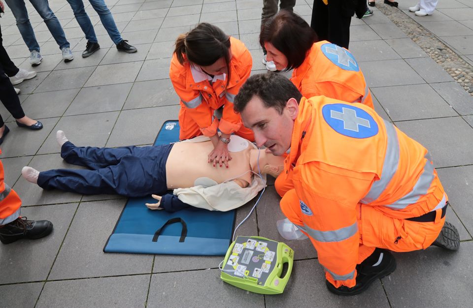 Con la “Bianca” impari a usare il defibrillatore