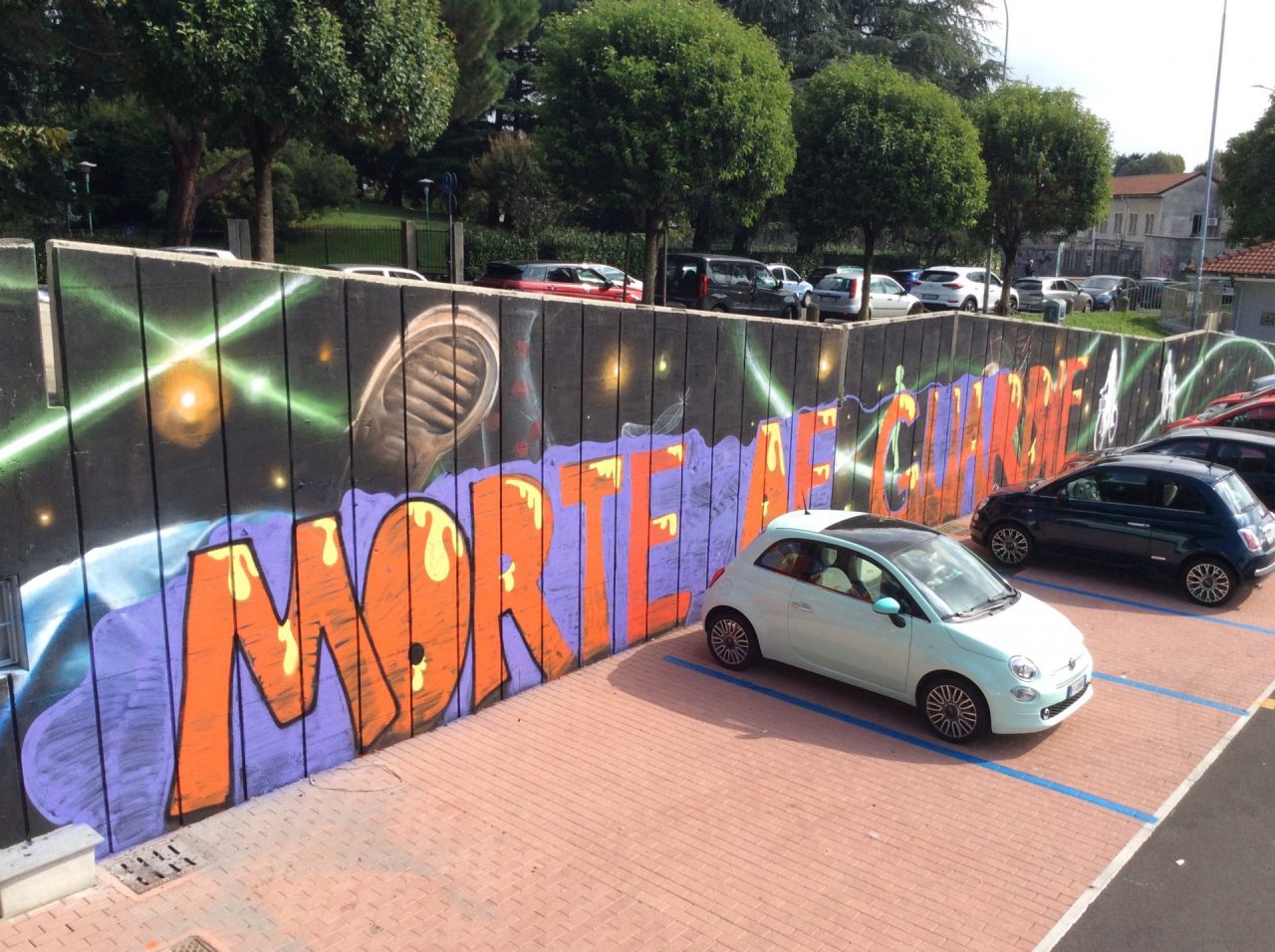 Murales danneggiato, la condanna del Comune di Saronno