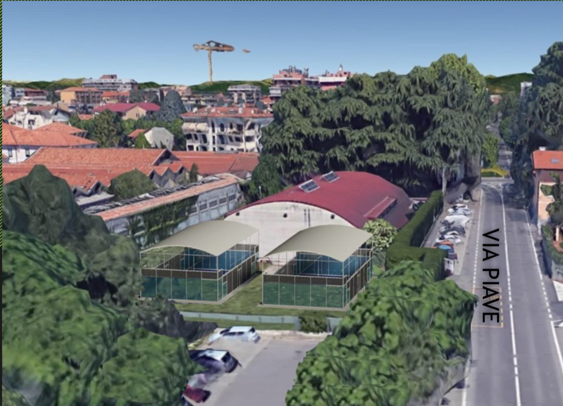A Saronno presto nuovi campi da paddle