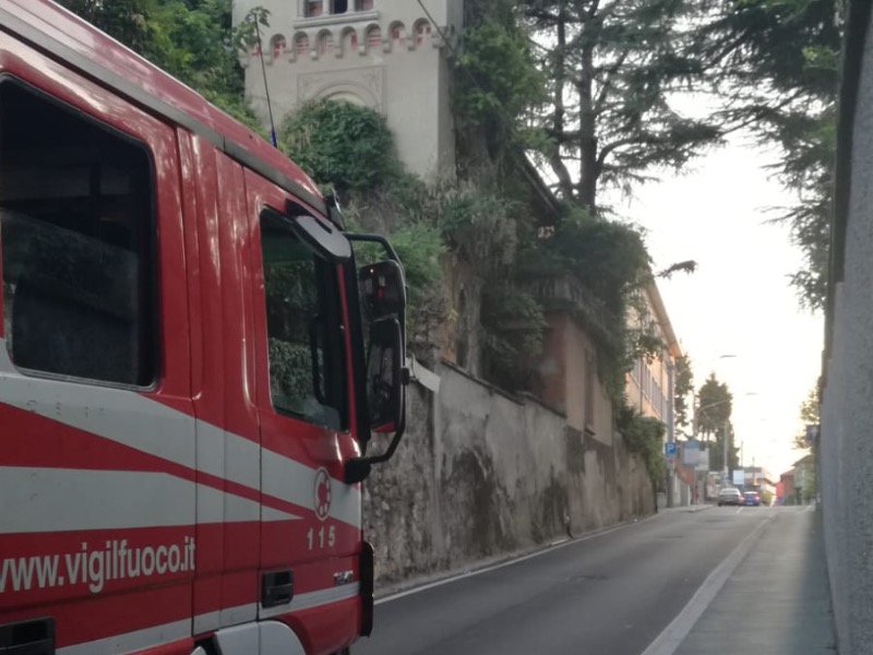 Fuga di gas in zona Ospedale Mater Domini a Castellanza