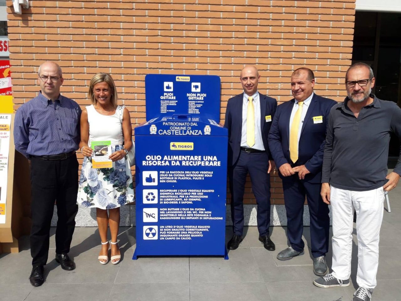 Oli esausti: inaugurata a Castellanza la prima campana