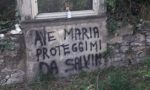 Scritte contro Salvini: imbrattata la Madonnina di Provaglio