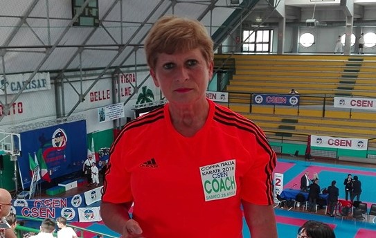 La Maestra Adriatico nell’Olimpo del Karate