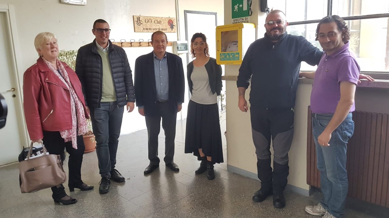 Tradate nel cuore,inizia la gestione Falchett dei defibrillatori