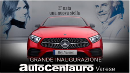 Autocentauro, Calà e Chiabotto per la nuova stella Mercedes a Gazzada