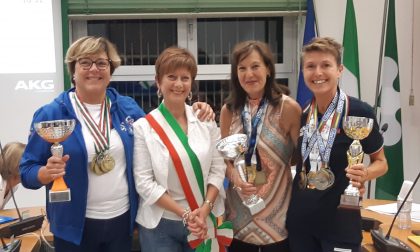 Campionesse sportive di San Vittore Olona premiate dal sindaco FOTO